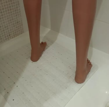 tapis douche poupee TPE