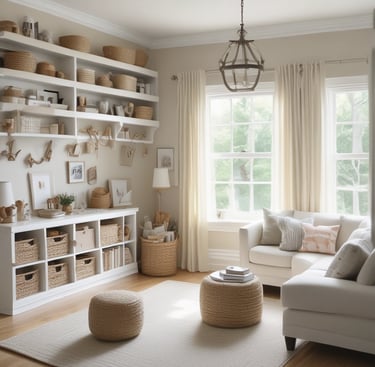 Bright living room with modern inventory