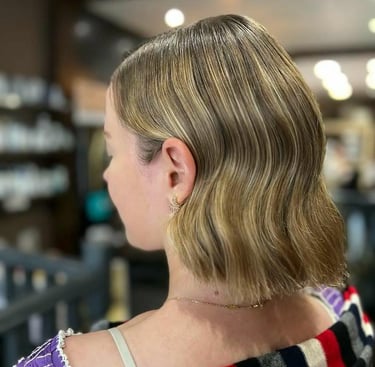 coiffure femme cheveux lisses