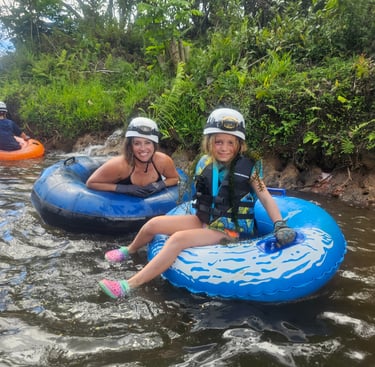 Tubing in Kauai with Kauai Backcountry Adventures