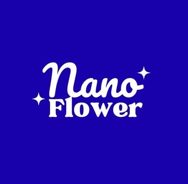 NanoFlower beauty and wellness brand based in London, blending skincare artistry and self-care”