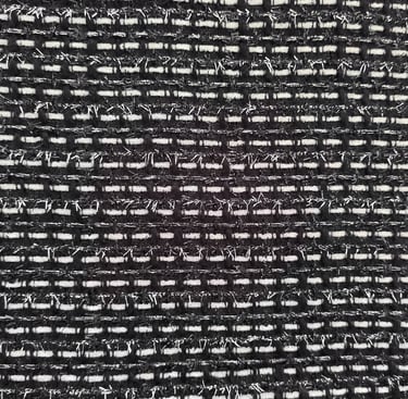 Chanel style fabrics, Yarn-dyed woollen tweed