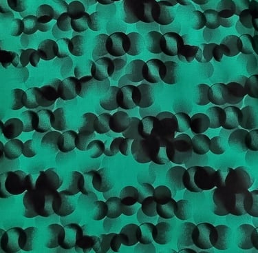 Geometric Silk Printing Fabric