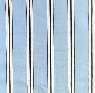 a striped fabric with black and white stripes
