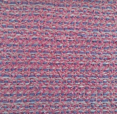Chanel style fabrics, Yarn-dyed woollen tweed