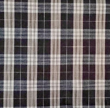 a plaid checkered plaidered fabric with a black and white checkered plaid