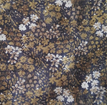 a close up of a floral print fabric