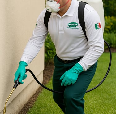 SERVICIO DE FUMIGACIÓN EN JARDÍN