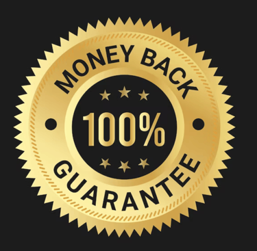 100% Money Back Guarantee