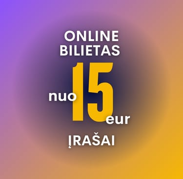 KURK PARK verslių kūrėjų festivalis online bilietas