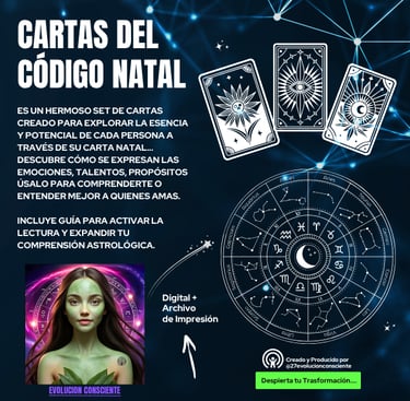 cartas del código natal