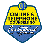 online and telephone counselling certificate logo
