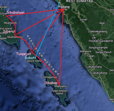 how to get to the mentawais