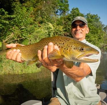 September Brown Trout are the best.