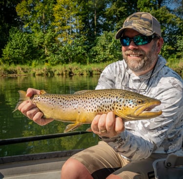 Awesome brown trout shawn!
