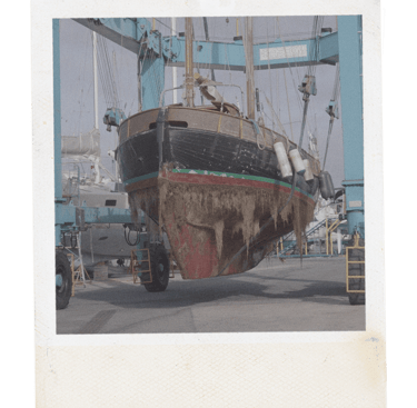 Le Skjoldnaes hors de l'eau pour sa rénovation