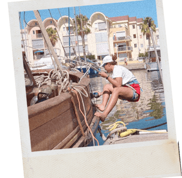 rénovation du vieux gréement "le Skjoldnaes"