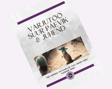 Varjutöö Suur Päevik ja Juhend - kaanepilt