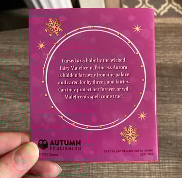 Princess Advent Calendar: Sleeping Beauty Booklet Back