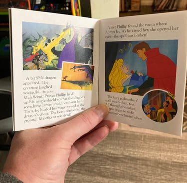 Princess Advent Calendar: Sleeping Beauty Booklet Interior