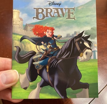 Disney Advent Calendar Brave Front Cover
