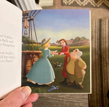 Belle's Flight Interior Sophie