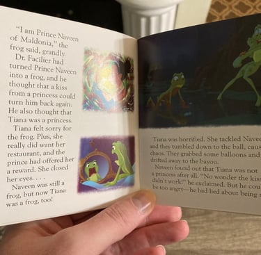 Princess Storybook Princess and the Frog Transformed!