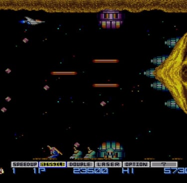 Gradius Laser Scare