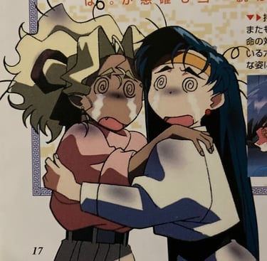 Tenchi Muyo - Miho Kiho Hugs and Huhs?
