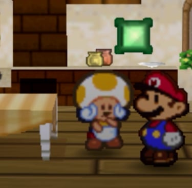 Paper Mario - Female Toads, Old Toads