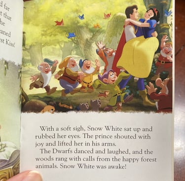 Disney Advent Calendar Snow White has her Happy Ending
