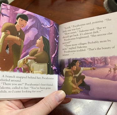 Disney's Princess Advent Calendar The Winter Journey Interior