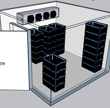 diseño y montaje de cuartos frios