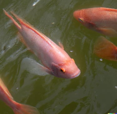 Tilapia rouge élevés au sein de l'association MOBOVOME