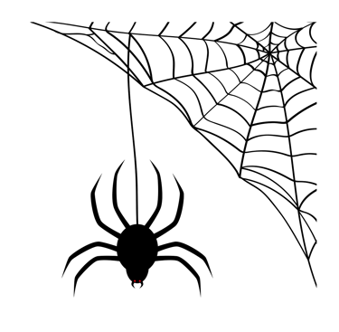 Araignée chez le Diamants Noirs