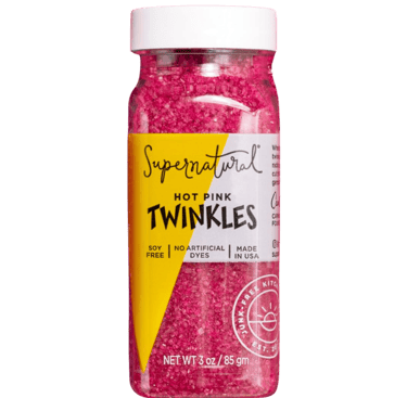 dye free hot pink sprinkles