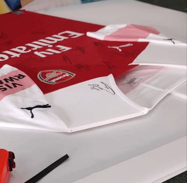 Mounting a Jersey by a KL framer