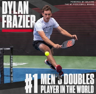 Selkirk graphic: Dylan Frazier ascends to the #1 Player in the World
