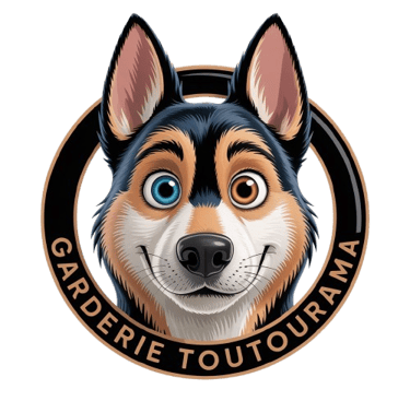 a dog with a dog's face and a dog's face with the