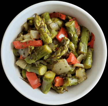 Asparagus / Bok Choy / Cabbage / Yellow Squash / Zucchini