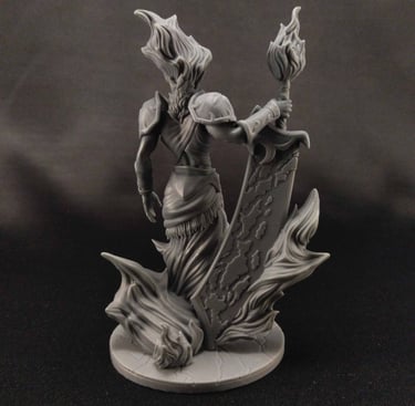 Efreet sculpt photo 2