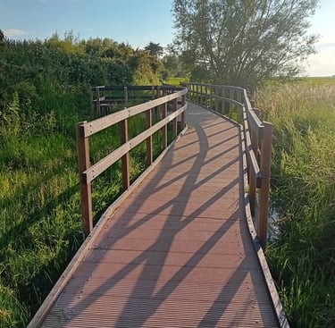 Staithe to Brancaster Marsh Side board walk