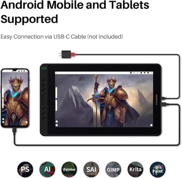 Huion Kamvas 13 utilidades