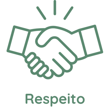 Ícone de Respeito - pessoas apertando a mão