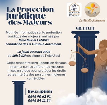 conférence débat La Tutelle Autrement à l'AMAFAM