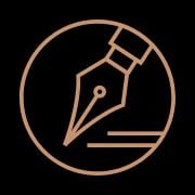 pictogramme stylo plume