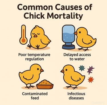 early broiler chicken diseases in poultry farm