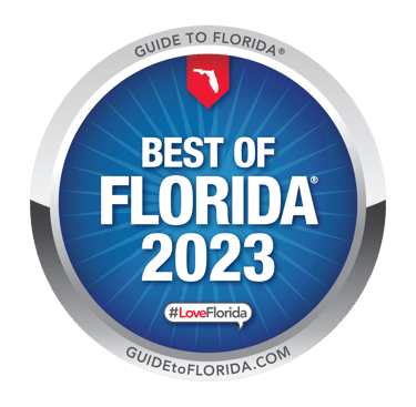 a badge for the best of florida's best of florida