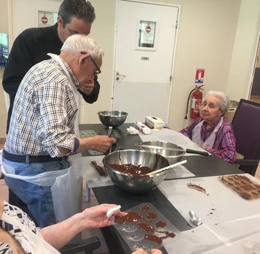 Atelier chocolats de Pâques