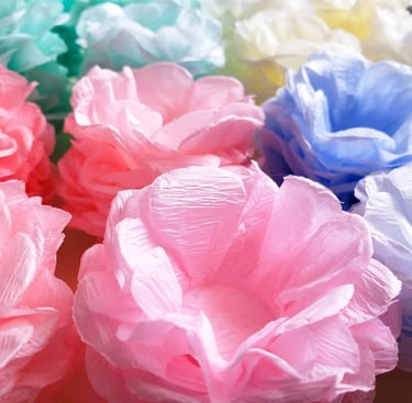 forminhas de papel camadas